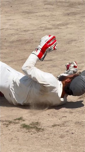 TEST for Keeper! #cricket #hardballmatch #wicketkeeping