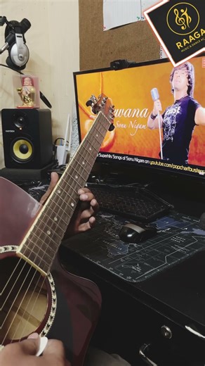 Tumko Dekhe Bina Chain Milta Nahi | Guitar Tabs Tutorial | Easy Step by Step#ytshorts #shorts