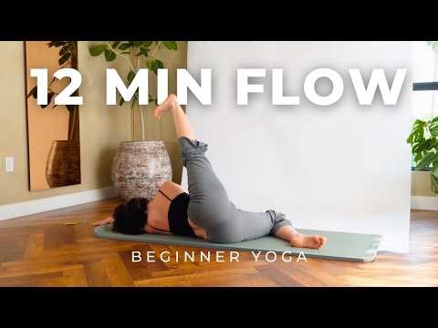 12-Min Relaxing Sensual Flow | Slow Feminine Yoga to Soften & Reconnect