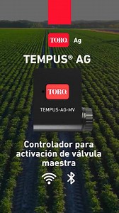 Toro Tempus, la solución avanzada y eficiente para la automatización de riego y monitoreo de tu cultivo desde cualquier lugar. Conoce más en: https://automation.toro.com/index.php/es-home/ | Toro Ag México