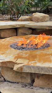 Our process building a custom outdoor fire pit and boulder seating area. . . . . . #firepit #construction #renovation #landscapedesign #backyard #garden #design #stone #stoneart #sculpture #art #stonesculpture #fireplace #renovation | Matthew Giampietro Garden Design