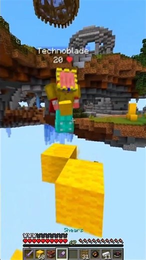 Minecraft Bedwars With Legend…💀🔥 #Minecraft #technoblade #bedwars #viral #fyp #shorts (TAS)