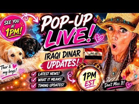 🚨 POP-UP LIVE! Iraqi Dinar Updates, Latest News & What It Could Mean 💥