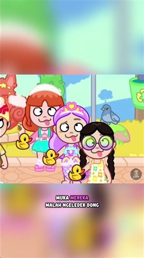 Ginger Bullied Over Duck Color, Kak Anoy Steps In!🦆 #talkingtomandfriends #funny #gaming