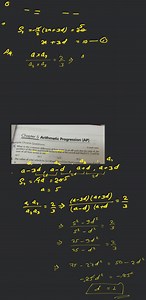 Chapter 5 Arithmetic Progression (AP)Multiple Choice Questions... | Filo