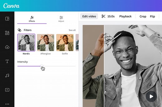 Filtros para videos: aplica filtros a tus videos online gratis | Canva