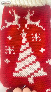 2.3K views · 27 reactions | The Christmas Stocking using Fair Isle makes a beautiful stocking! You can find the pattern here: https://www.nickishomemadecrafts.com/reindeer-crochet-christmas-stocking-pattern/ #crochet #crochetaddict #crochetallday #christmasstocking #handmadestocking | Crochet Patterns & Tutorials by Nicki's Homemade Crafts | Facebook