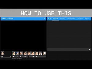 Live Courtroom tutorial (objection.lol)