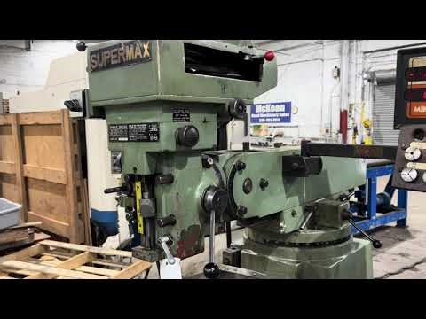 SUPERMAX YCM-16VA VERTICAL MILL
