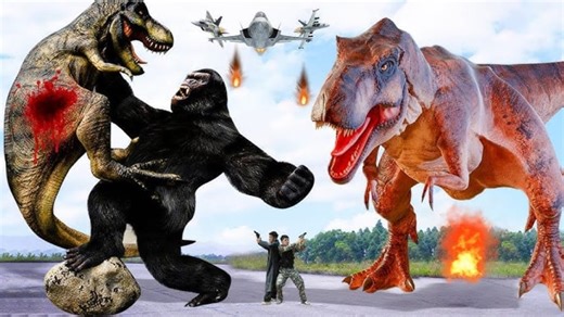 دوبله فارسی دایناسورها - نبرد دایناسورها - انیمیشن دایناسور - کودک دایناسورها