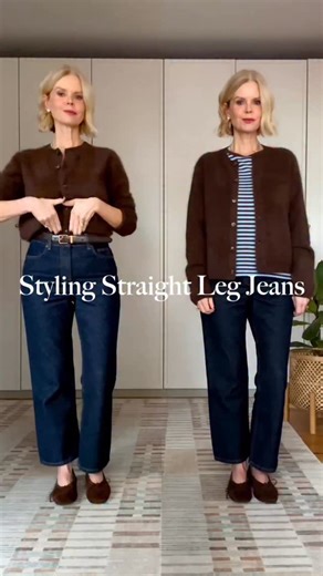 Struggling to make straight-leg jeans work? Here’s our simple guide to getting it right. Straight-leg jeans are all about proportion. 👖 Define the waist , don’t cover hips with long tops. 👖Balance relaxed pieces with something more structured dont go oversized top and bottom. 👖Keep the leg line clean with the right shoe dont cut off the leg with bulky footwear. #wyselondon #straightleggedjeans #straightjeans #yourstylesolutions #denim | Wyse London