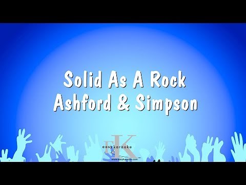 Solid As A Rock - Ashford & Simpson (Karaoke Version)