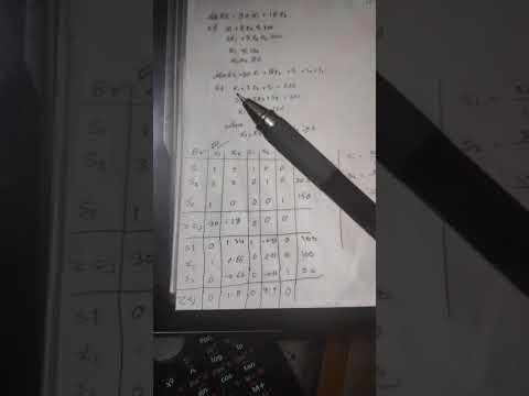 أساليب كمية || طريقة السمبلكس الجزء الاول || 2026