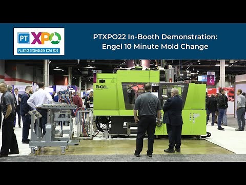 Engel demos 10 Minute Mold Change at PTXPO22
