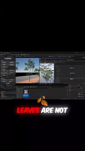 Turn Any Tree Into a Winter Tree ❄️ #tutorial #shorts