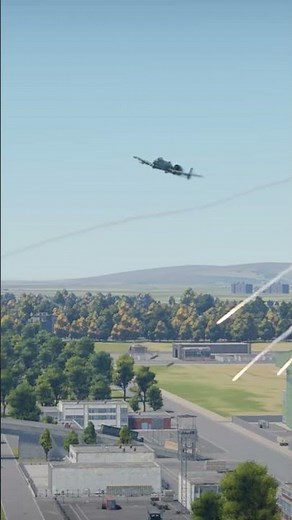 A 10 Warthog Strike — Tank Hit and Eliminated
