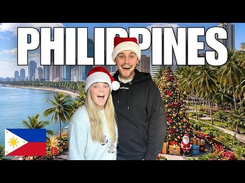 OUR FIRST TIME BACK IN THE PHILIPPINES 🇵🇭 (Christmas in Manila SHOCKED us!)