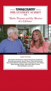 16K views · 1.8K reactions | Phil interviewed me for the Town & Country Philanthropy Summit today. We talked about the work my father started at St. Jude Children's Research Hospital and much more. Here’s a little preview. Watch the whole video here: https://www.tandcphilanthropy.com/ | Marlo Thomas | Facebook