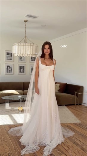 ONE BRIDAL BOUTIQUE on Instagram: "vintage inspired wedding dresses 🥀 1,2,3,4, or 5 which one would you choose?"