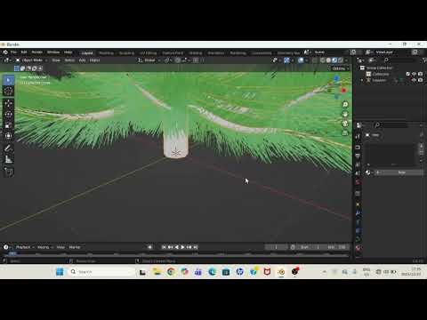 How to create a Christmas tree using blender (beginner)