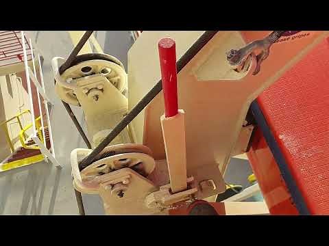 lifeboat davit operation short procedure