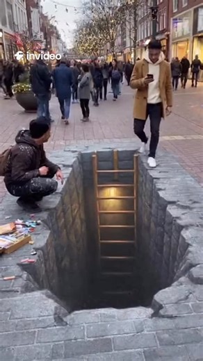 COZY CLOUDS on Instagram: "This 3D street art pranked everyone!😭"