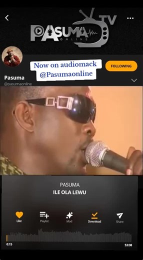 Explore Pasuma's Latest Tracks on Audiomack