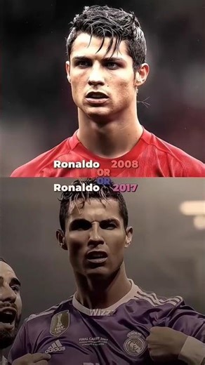 jedag jedug ronaldo prime 2008 vs 2017🔥 #ronaldo #cr7