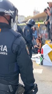 196K views · 6.7K reactions |  Police use pepper spray as protesters gather in Barcelona against visit of Israeli basketball team Pro-Palestine demonstrators block access to venue ahead of Baxi Manresa-Hapoel Jerusalem fixture More: https://www.catalannews.com/society-science/item/pro-palestine-demonstrators-protest-sants-october-15-2025-pm | Catalan News | Facebook