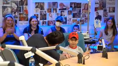 One of the toughest arm-wrestling contests ever. Congratulations, Giovanni and thank you for having me at Children’s Hospital Colorado. Ryan Seacrest Foundation #BelieveInTheFight | Roman Reigns