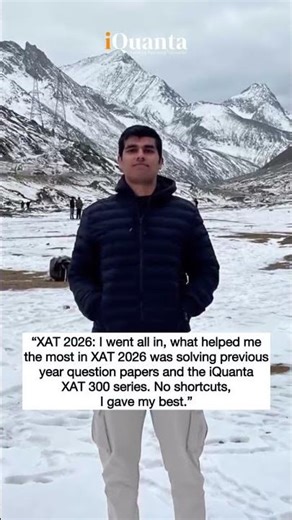 XAT 2026 Topper Story 🔥 CAT Didn’t Go as Planned, XAT 99.89%ile | iQuanta