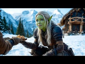 Human Saves Starving Alien Huntress – His Compassion Sparked Her Transformation | Sci-Fi HFY Stories