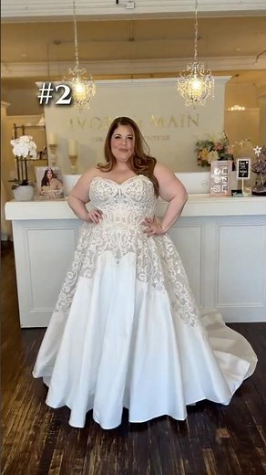 Which Strapless Wedding Gown Are You Choosing? 🤍👰🏼‍♀️ | Allure Bridals Edition