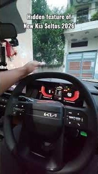 Hidden feature of new Kia Seltos 2026 #kiaseltos #automobile #youtubeshorts