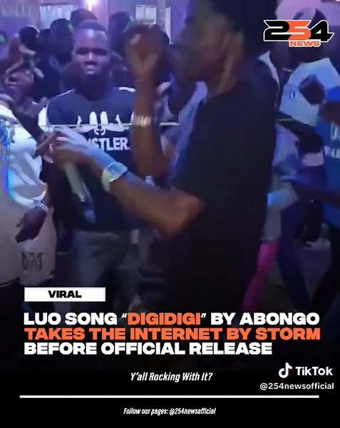 Kenyans Enjoy Unreleased Luo Song Digidigi by Abongo Jakabwana