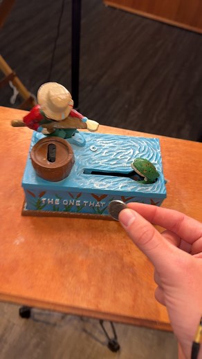 Rare 1950’s piggy bank!#piggybank #Holidays #goodtimes #nostalgia | Brad.smit