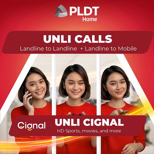 Get Fiber Unli All Plan 1399 now with FREE Boosted speeds of up to 100 Mbps. Enjoy Unlimited Internet, Landline Calls, and Entertainment with our Fiber Unli All plans. Plus, get FREE installation and save ₱3,600! Don't miss out - chat with us to apply. | PLDT Home