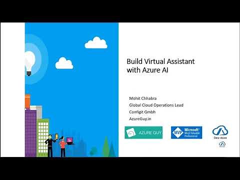 Learn How to Build your Virtual Assistant with Azure AI | Azure INDIA