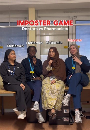 Imposter Game: Doctors vs Pharmacists Fun Challenge