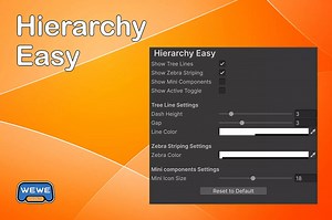 [RELEASED] Hierarchy Easy – Fast, Lightweight Unity Hierarchy Enhancer with Quick Component Finder