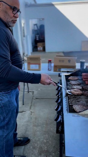 The DeNooyer Chevrolet Spring Cookout was a hit! 😄 Fixed Operations Director, Bill Garnett, took to the grill to whip up some delicious burgers and hot dogs on a beautiful Spring-like day. #dealershiplife #workhardplayhard #cookout #grilling #denooyerchevrolet #kalamazoo #spring | DeNooyer Chevrolet