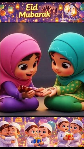 Eid Mubarak Beautiful song #mehndi #ahkislamic #eidspecial #eid