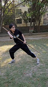 Yin Shou Gun Shaolin Kung Fu staff form Section 2 ##reels #viral #trending #instagood #instagram #martialarts #selfdefense #kungfu #staff #spin #shaolin | Jeetender Jangra