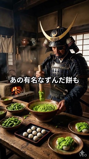 The legend of Zunda Mochi made by Date Masamune, the strongest cook of the Sengoku period #DateMa...