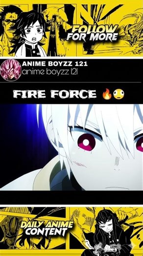 Shinra vs sho | Fire force | Kamali(slowed) #anime #fireforce #fireforceanime #fireforceseason3