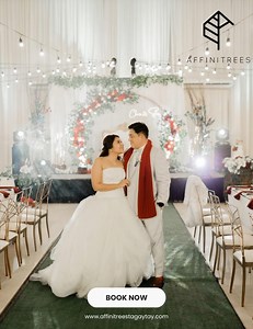 Experience the cold breeze of Tagaytay Weddings at Affinitrees. ❤️❤️❤️ - Send us a message for more information and schedule an ocular visit with us or call us at ( 63) 908-235-2118 / ( 63) 915-186-8396 #tagaytay #tagaytaywedding #wedding #intimatewedding #luxuriouswedding #affinitreestagaytay #holidaypromo #weddingpromo #weddingdiscounts #tagaytayweddingvenue #weddingvenue #eventsplace #tagaytayeventsplace #tagaytayvenue #destinationwedding #photoshoot #prenupshoot #customizepackage #bespokepac