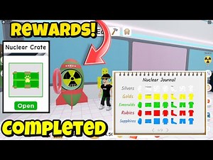COMPLETING THE NUKE EVENT NUCLEAR JOURNAL!!! (Laundry Simulator)