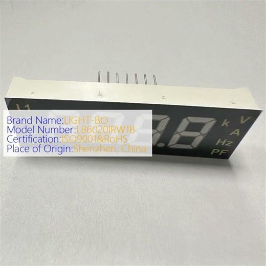 Triple Digit LED Display for Fridge Control