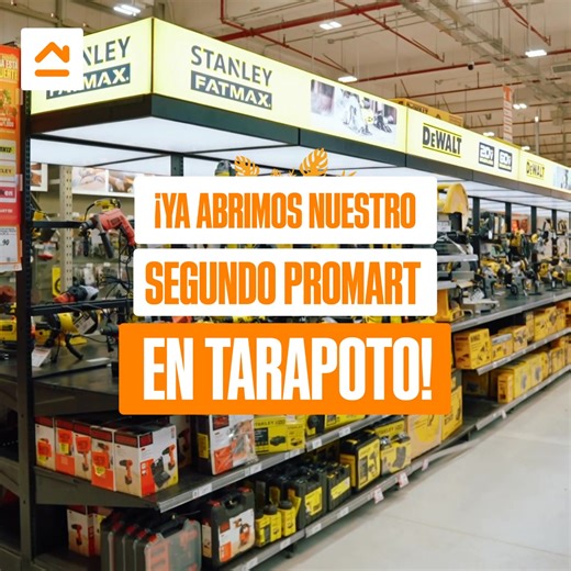 Tarapoto, ¡visítanos en el nuevo Promart para hacer ese cambio que tu casa necesita! 🧡👀 | Promart Homecenter