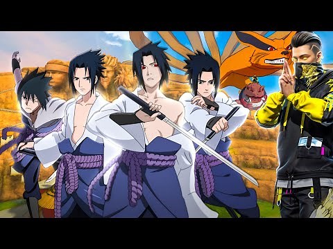 Finally SASUKE in Free Fire 🥶 Hard Challenges - SATVIK